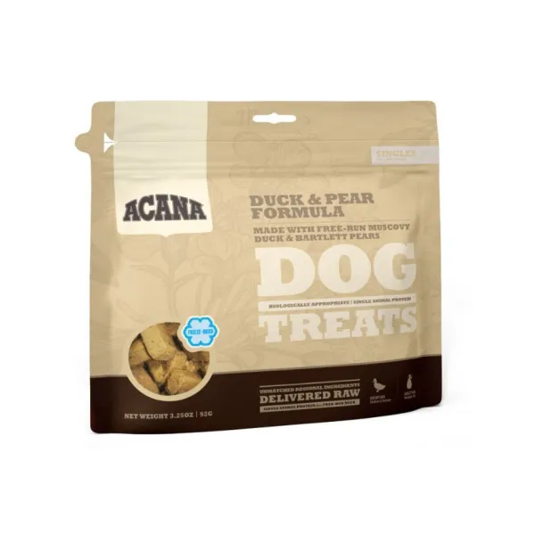 Clearance Acana Duck And Pear Dog Treat 35.5G