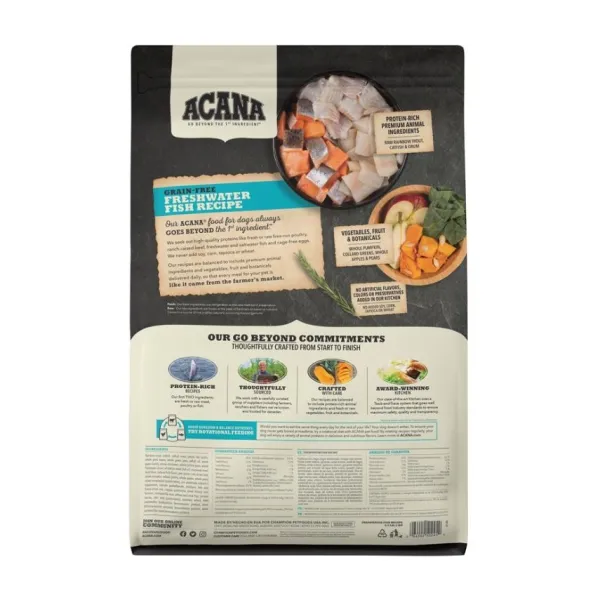 Hot Acana Heritage Freshwater Fish Alimento Para Perro
