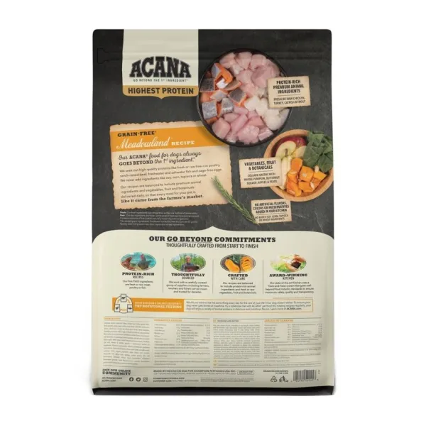 Clearance Acana Regionals Meadowlands Dog Alimento Para Perro