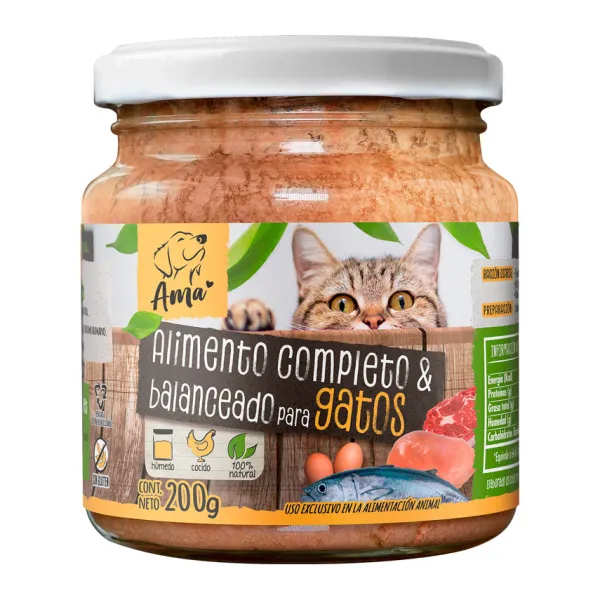 Outlet Ama Alimento Natural Para Gatos