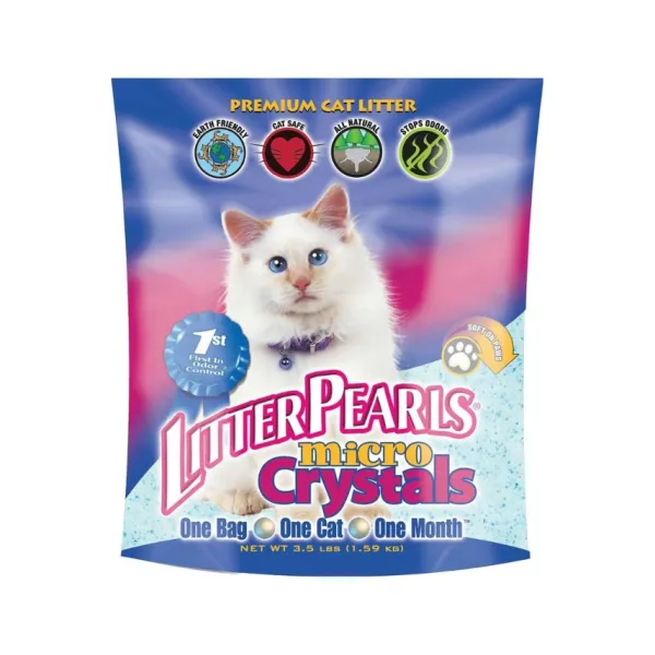 Discount Litter Pearls Arena Para Gatos Micro Crystals 3.1 Kg