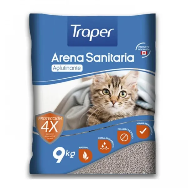 Clearance Traper Arena Para Gatos Sanitaria