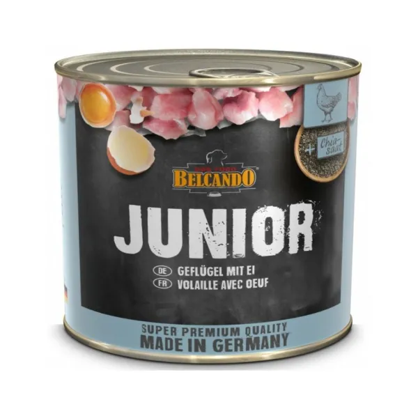 Best Belcando Lata Junior Ave Y Huevo Alimento H Medo Para Perros 800Gr