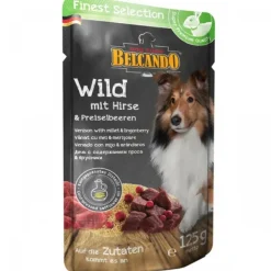 Hot Belcando Venado/Mijo Y Arandanos Alimento H Medo Para Perros 125 Gr