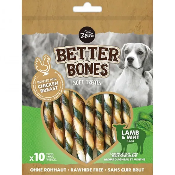 Best Zeus Better Bones Palitos Envueltos Sabor Cordero Con Menta