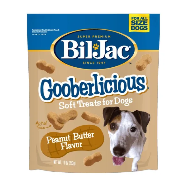 Sale Bil Jac Gooberlicious Sabor Mantequilla De Man Snack Para Perros