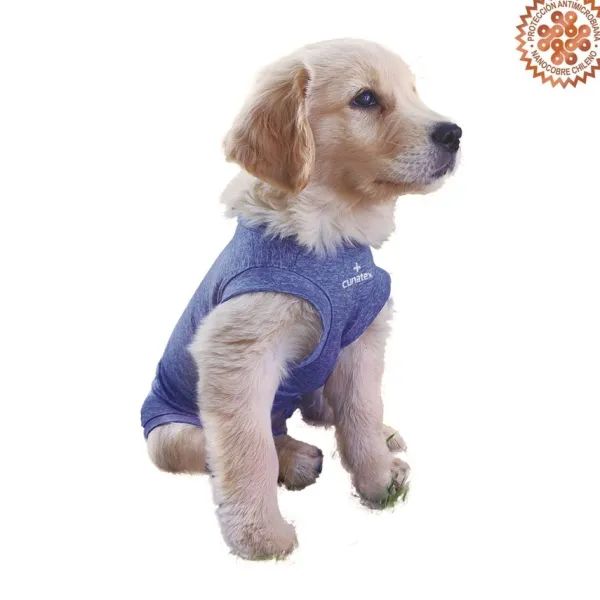 Hot Cunatex Body Azul Con Nanocobre Para Perros
