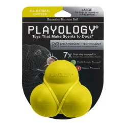 Hot Playology Bola De Rebote Con Aroma A Pollo Tama O Grande