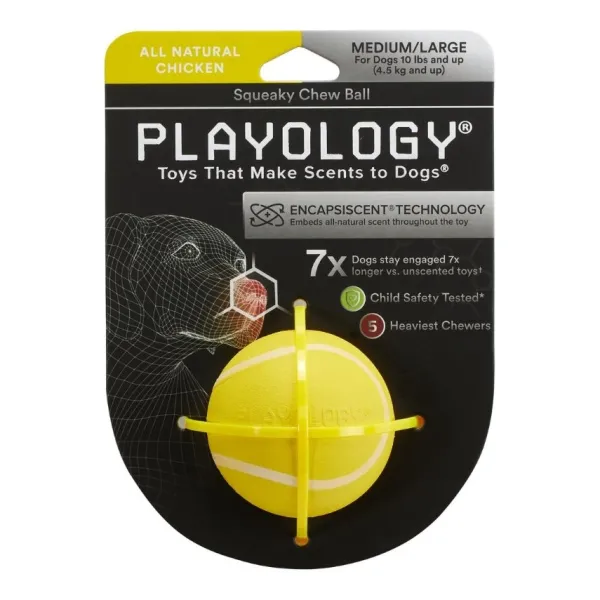 Best Playology Bola Para Masticar Con Aroma A Pollo