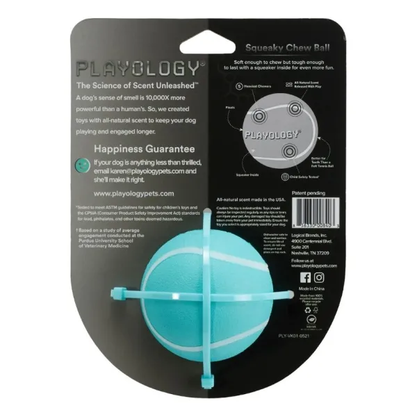 Playology Bola Para Masticar Con Aroma A Mantequilla De Man