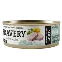 Clearance Bravery Merluza Alimento H Medo Para Gatos