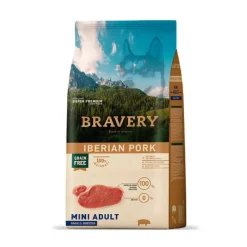 New Bravery Pork Mini Adult Alimento Para Perro