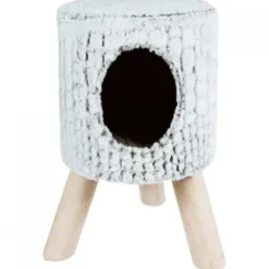 Clearance Mpets Cama Para Gato Snake Suede Cat Bed