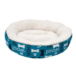 Best Dogit Cama Para Perro Dreamwell Redonda Azul
