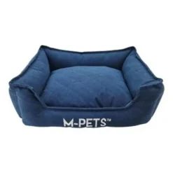 New Mpets Cama Para Perro Earth Eco Basket Azul