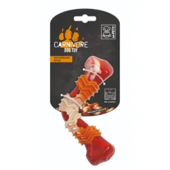 Online Mpets Carnivore Dog Toy Boomerang Bone - Bacon Scent