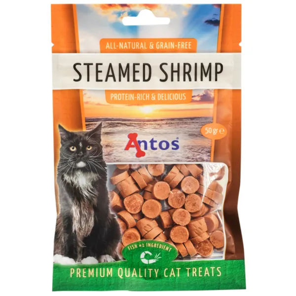 New Antos Cat Treats Steamed Shrimp