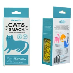 Discount Marben Pets Cats Snack Galletas Con Hierba Gatera Sabor Salm N Con Hierba Gatera