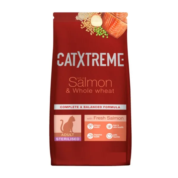 Best Catxtreme Salmon Esterilizado Alimento Para Gato