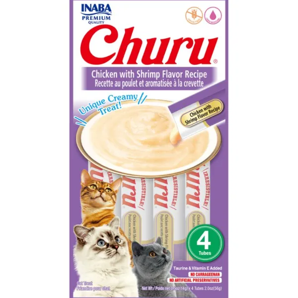 Churu De Pollo Con Camar N 56Gr