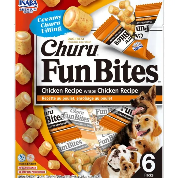 Outlet Churu Fun Bites Pollo Para Perro