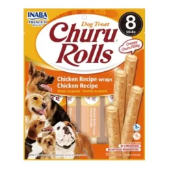 Outlet Churu Rolls Dog Chicken Recipe Wraps