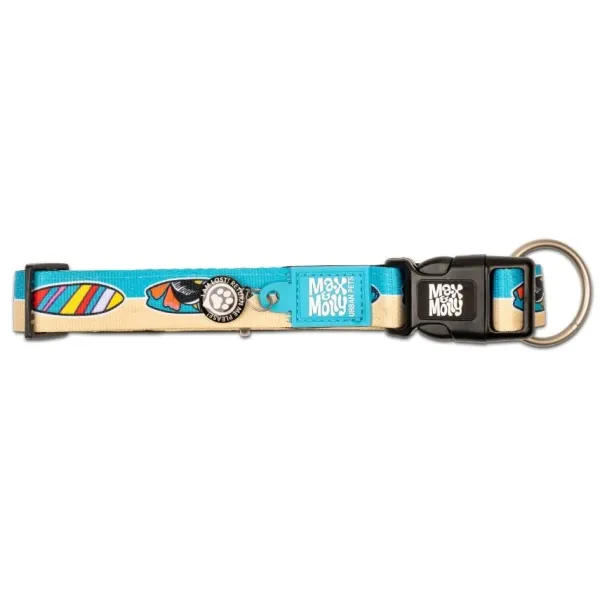 New Max & Molly Collar Aloha Con Smart Id