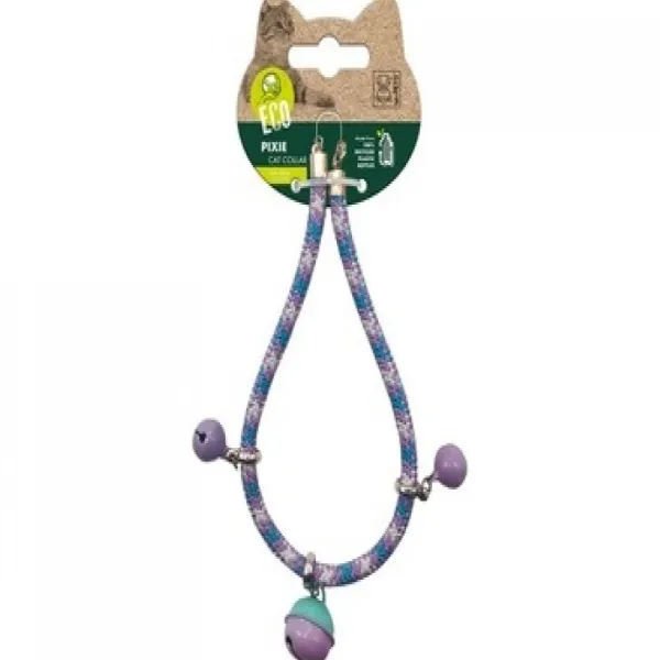 Best Mpets Collar Pixie Gato Eco Morado