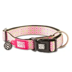 Outlet Max & Molly Collar Retro Pink Con Smart Id