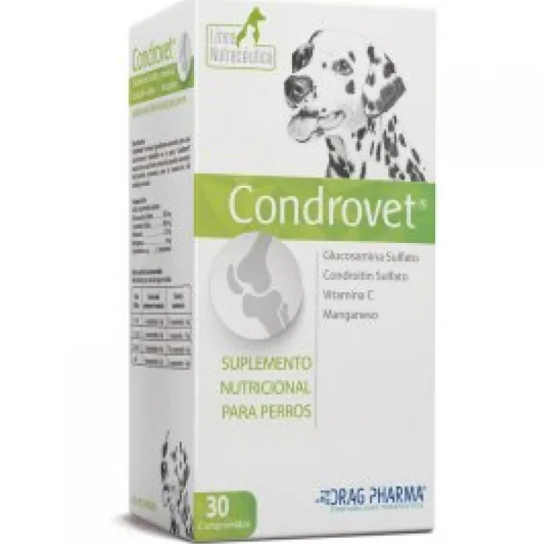 Hot Drag Pharma Condrovet 30 Comprimidos