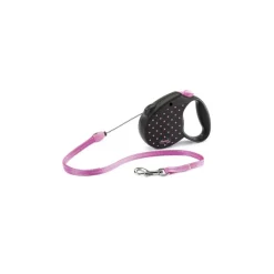 Discount Flexi Correa Con Cord N Color Dots Rosado