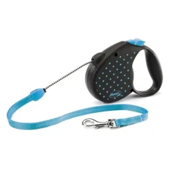 Sale Flexi Correa De Cord N Dots Color Azul