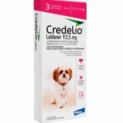 Online Credelio 112,5 Mg X 3 (2,5 - 5,5 Kg) Antiparasitarios