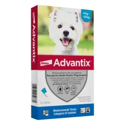 Bayer Desparasitante Advantix Antiparasitarios Para Perros Desde 4 A 10 Kg
