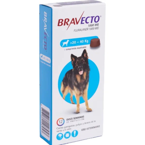 Best Superzoo Desparasitante Bravecto Para Perros 20 Kg A 40 Kg