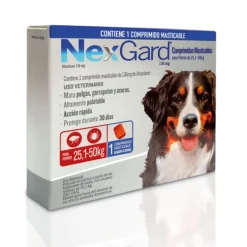 Nexgard Desparasitante Caja De 1 Comp Para Perros De 25 A 50 Kg
