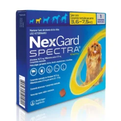 Best Nexgard Spectra Desparasitante 1Comp Para Perros De 3,6 A 7,5 Kg