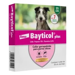 Bayer Desparasitante Para Perros Bayticol Collar Plus Tama O Peque O 35Cm