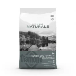 New Diamond Naturals Senior Dog - Chicken, Egg & Oat Flakes