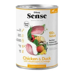 New Dibaq Sense Lata Pollo Y Pato Alimento H Medo Para Perros