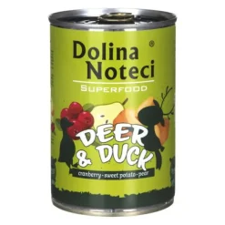 Clearance Dolina Noteci Dolina Superfood Lata De Ciervo Y Pato Alimento H Medo Para Perros