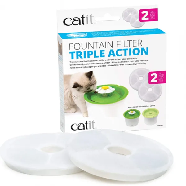 Best Catit Filtros Fuente Bebedera Flower - Flor Pack 2 Unidades