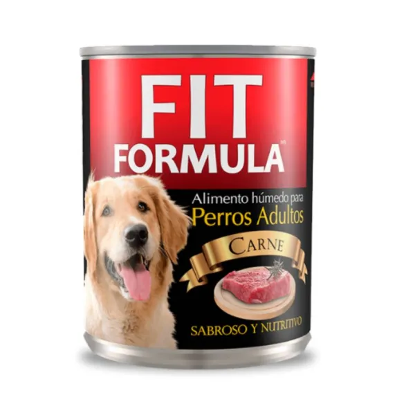 Hot Fit Formula Lata Carne Alimento H Medo Para Perros