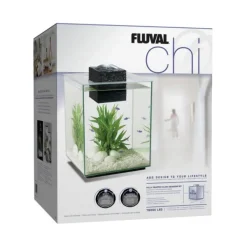 New Fluval Acuario Chi Con Cubierta 19 Litros