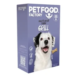 Pet Food Factory Galletas Horneadas Para Perros Adultos Sabor A Grill