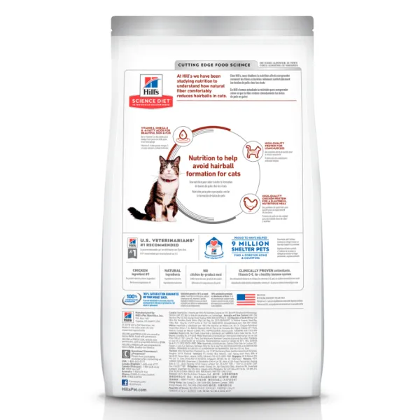 Best Hill's Hills Feline Adult Hairball Control Alimento Para Gato