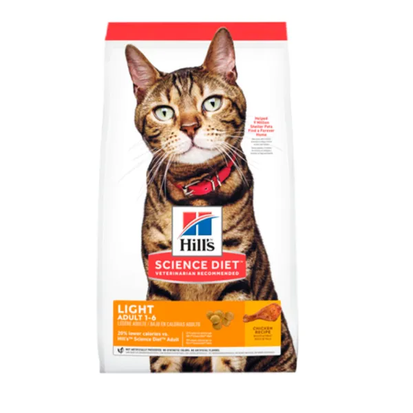 Hot Hill's Hills Feline Adult Light Dry Alimento Para Gato