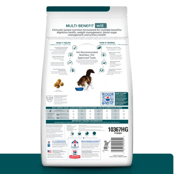 Discount Hill's Hills Feline W/D Digestive / Weight Mgmt.