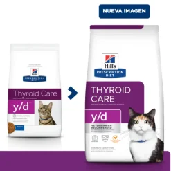 Online Hill's Hills Feline Y/D Thyroid Care 1.81 Kg