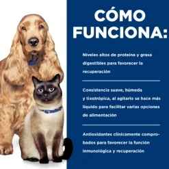 Clearance Hill's Hills Lata Canine & Feline A/D Urgent Care Alimento H Medo Para Perros